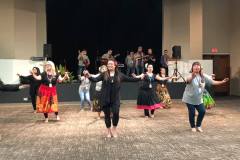 Kumu Keʻolu Imai and her class