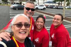 Kōkua is always needed at Hula Camp! Kainani & Lauliʻ are always on hand to volunteer for Uncle Lowell in addition to being Hula Camp alakaʻi for Kumu Nani