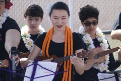 Papa ʻUkulele playing for Papa Liko    PC: Ryan Urak