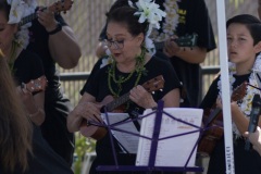 Papa ʻUkulele playing for Papa Lehua    PC: Ryan Urak