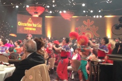 Starting the show off with traditional Chinese dance