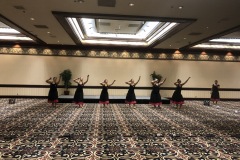 Papa ʻIlima at their Sweet Leo Manu rehearsal