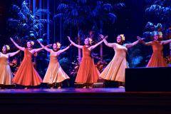 Papa ʻIlima performing "Sweet Leo Manu" sung for them by its composer Aolani Kaeka-Preuss  PC: John Keoni Bryant